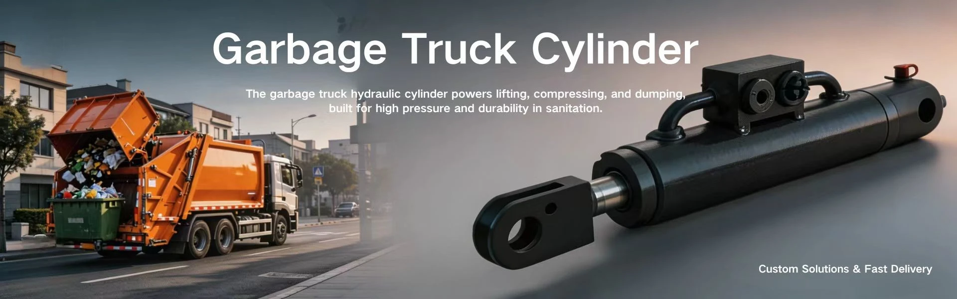 Cylinder do śmieciarki