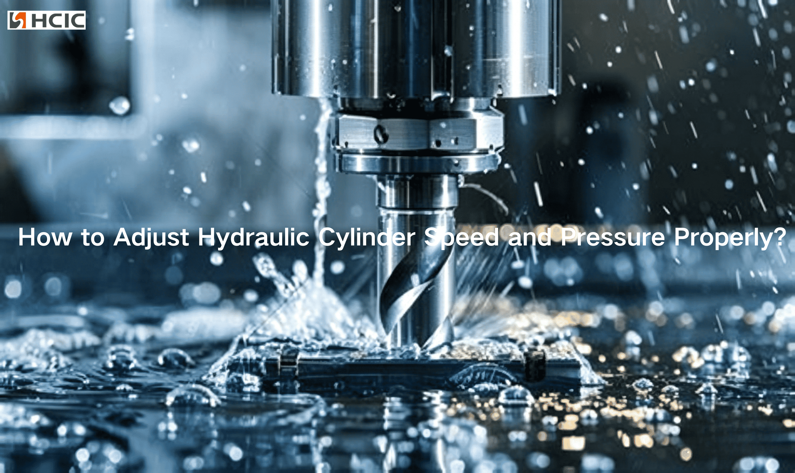 Jak prawidłowo wyregulować prędkość i ciśnienie cylindra hydraulicznego?