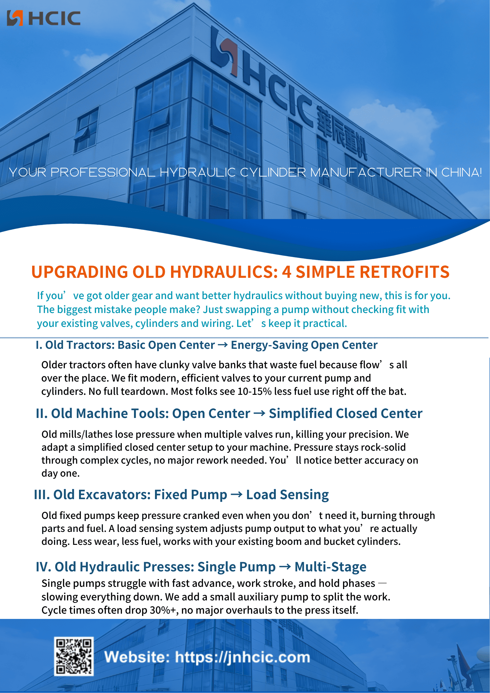Modernizacja starej hydrauliki: 4 proste modernizacje