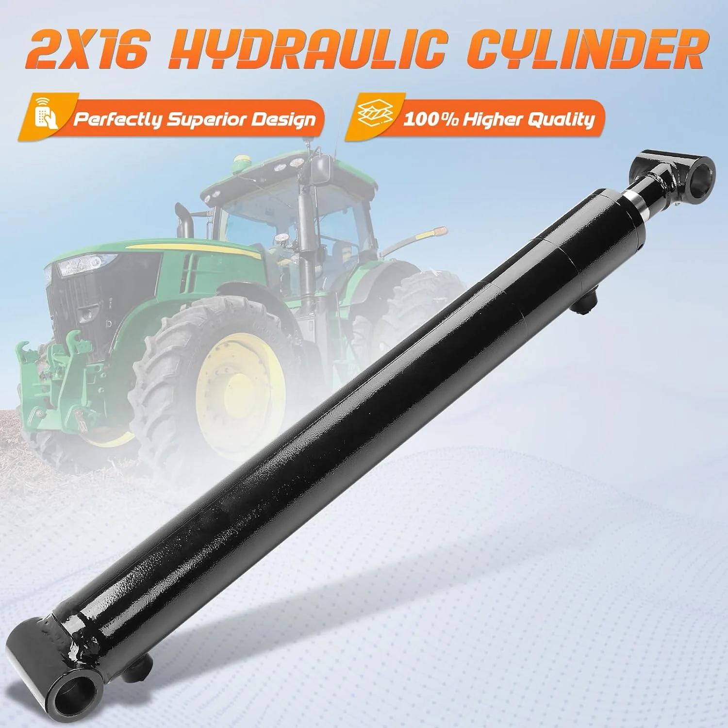 Śmieciarka z 3-stopniowym wyrzucaniem cylindrów hydraulicznych