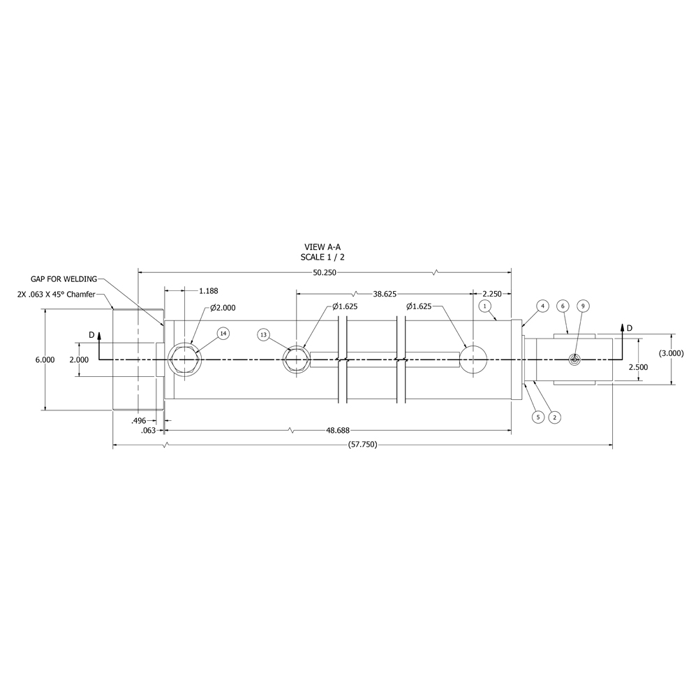 Cylinder pakietu ASL