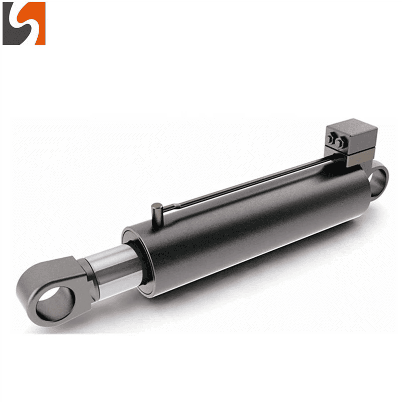 Siłowniki hydrauliczne wysięgnika dźwigu