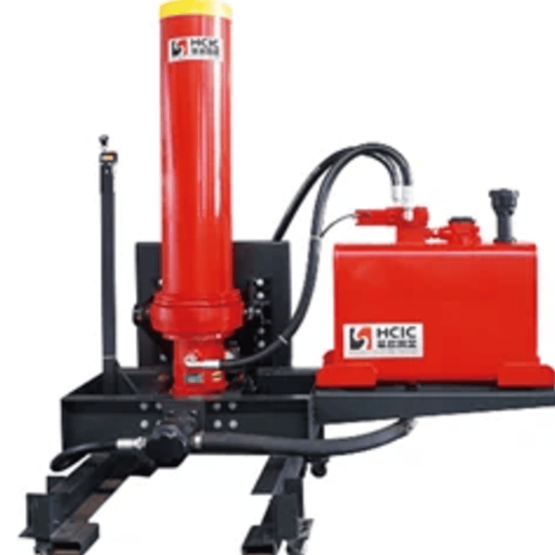 Wielostopniowy siłownik hydrauliczny montowany z przodu