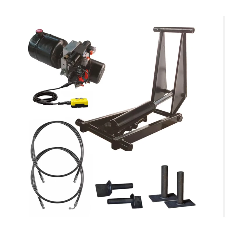 Hydrauliczny podnośnik do systemów podnoszenia przyczep wywrotkowych