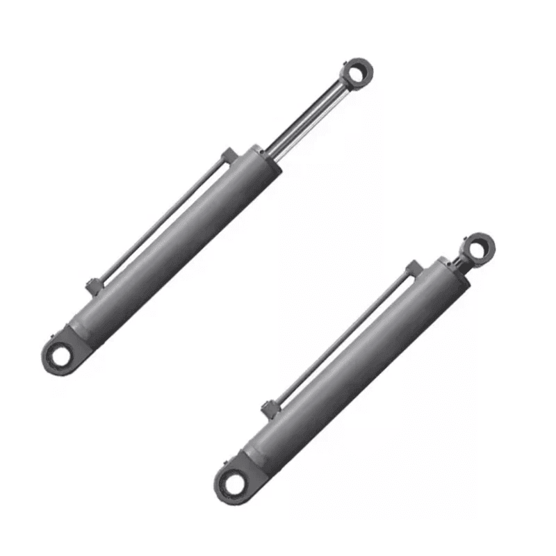 Siłownik hydrauliczny łyżki ciągnika